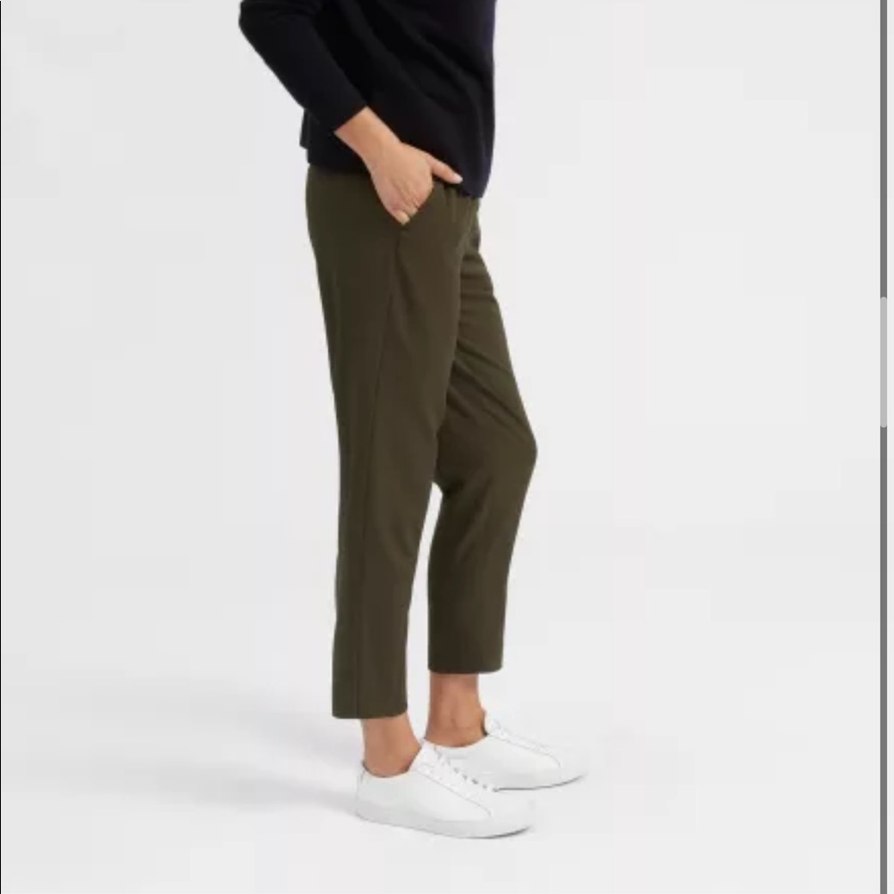 Italian GoWeave Easy Pant in Surplus